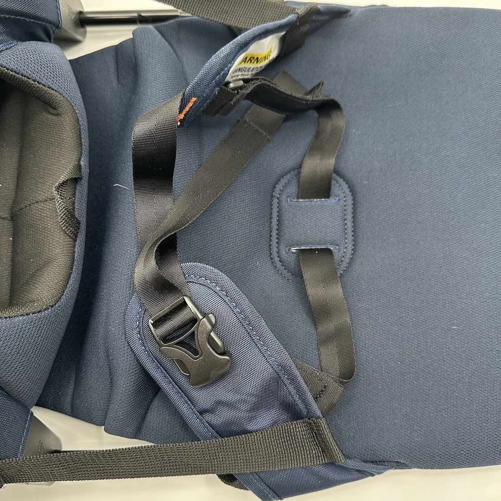 MiniMeis G4 Fold Baby/Toddler Child Shoulder Carrier Blue MNX28 - Picture 15 of 16